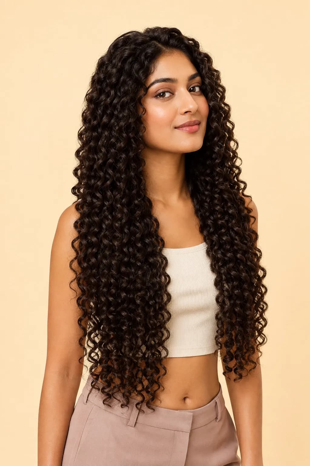 Haddai Long 12mm Curly Hair Extensions