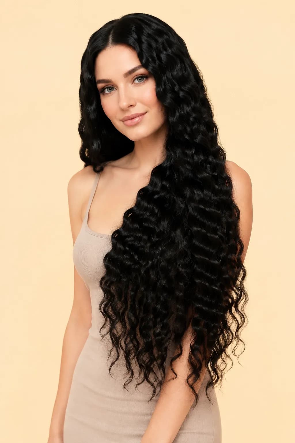 Haddai Deep Wave Hair Extensions